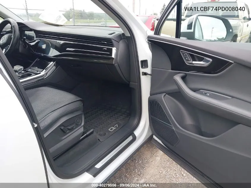 Auction sale of the 2023 Audi Q7 , vin: WA1LCBF74PD008040, lot number: 40279556