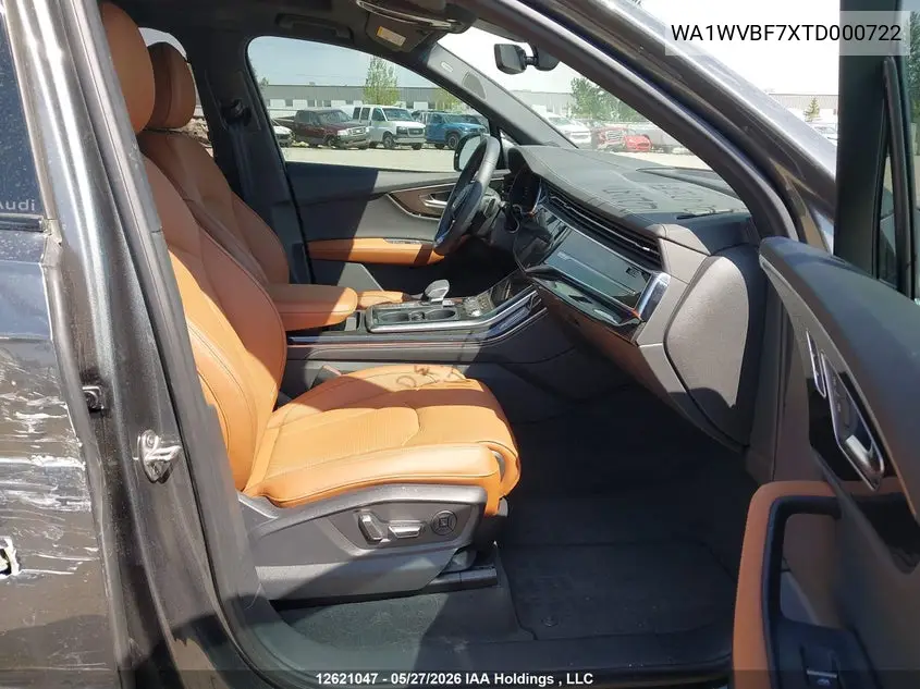 Auction sale of the 2026 Audi Q7 , vin: WA1WVBF7XTD000722, lot number: 12621047