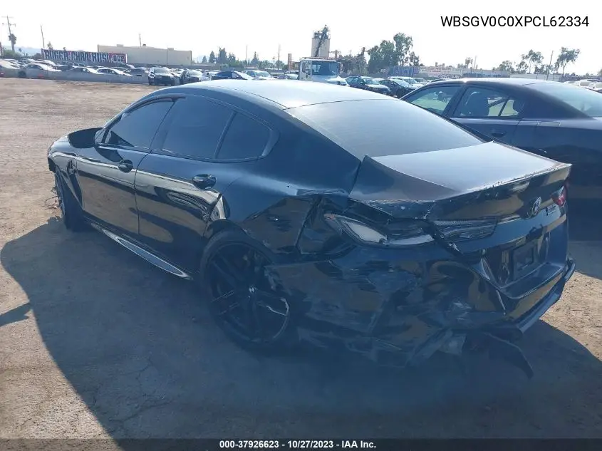 Auction sale of the 2023 BMW M8 , vin: WBSGV0C0XPCL62334, lot number: 37926623