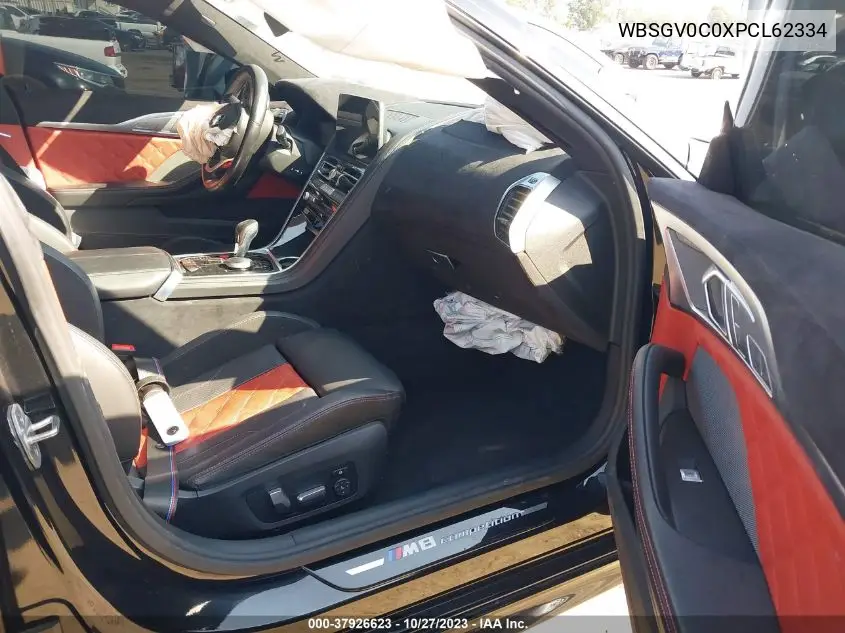 Auction sale of the 2023 BMW M8 , vin: WBSGV0C0XPCL62334, lot number: 37926623