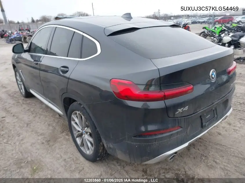 Auction sale of the 2019 BMW X4 , vin: 5UXUJ3C57KLG54469, lot number: 12203560