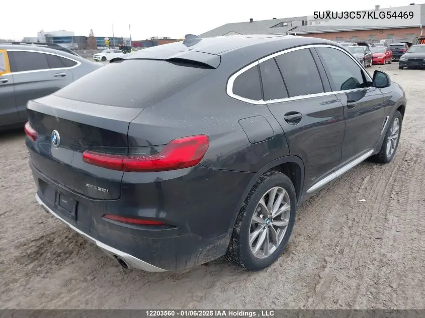Auction sale of the 2019 BMW X4 , vin: 5UXUJ3C57KLG54469, lot number: 12203560