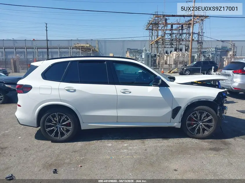 Auction sale of the 2025 BMW X5 , vin: 5UX23EU0XS9Z17001, lot number: 45109858