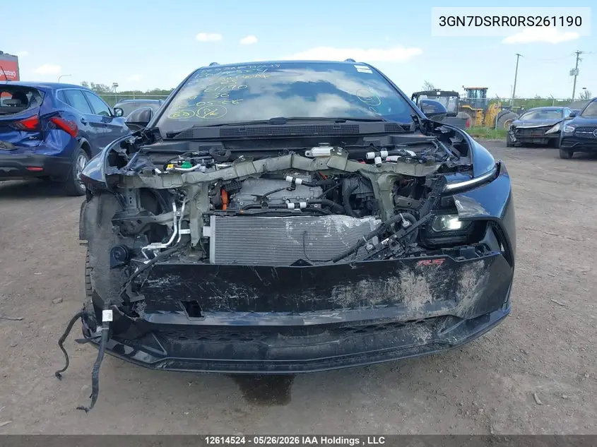Auction sale of the 2024 Chevrolet Equinox , vin: 3GN7DSRR0RS261190, lot number: 12614524