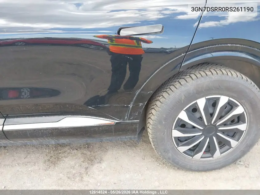 Auction sale of the 2024 Chevrolet Equinox , vin: 3GN7DSRR0RS261190, lot number: 12614524