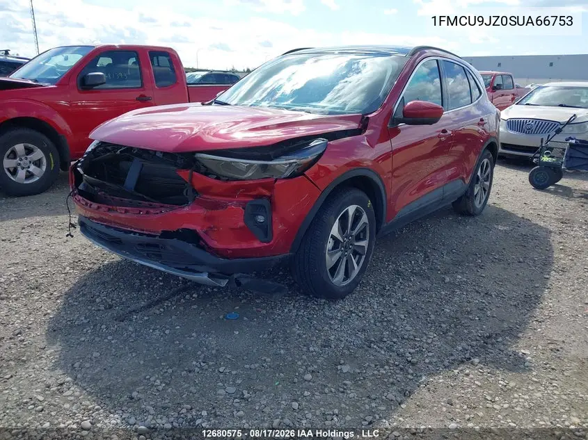Auction sale of the 2025 Ford Escape , vin: 1FMCU9JZ0SUA66753, lot number: 12680575