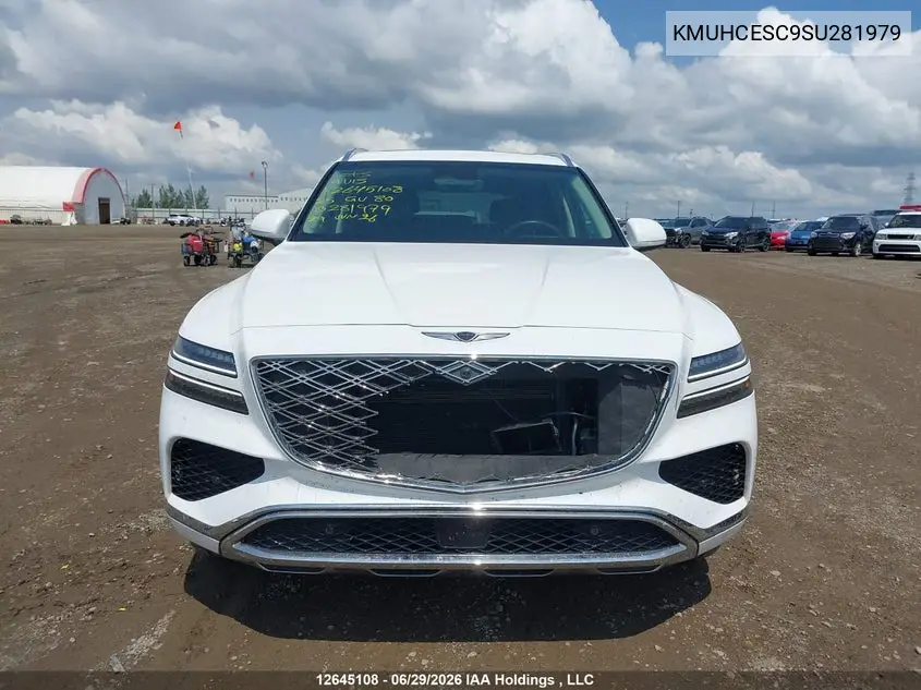Auction sale of the 2025 Genesis GV80 , vin: KMUHCESC9SU281979, lot number: 12645108