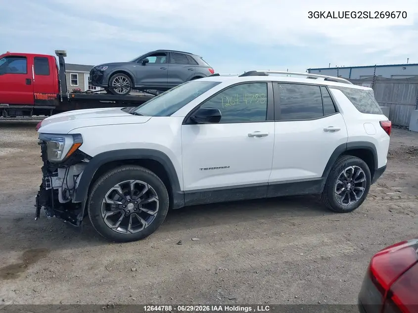 Auction sale of the 2025 GMC Terrain , vin: 3GKALUEG2SL269670, lot number: 12644788