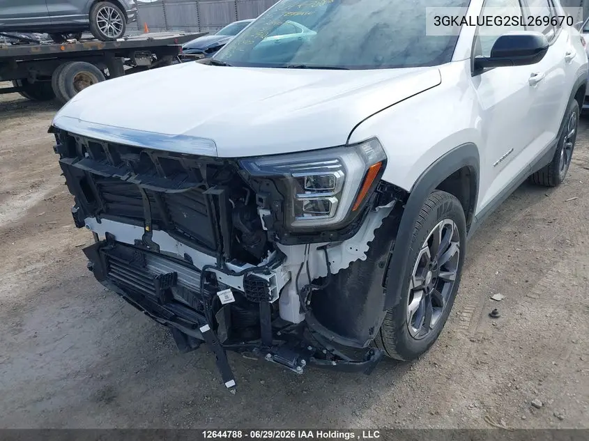Auction sale of the 2025 GMC Terrain , vin: 3GKALUEG2SL269670, lot number: 12644788