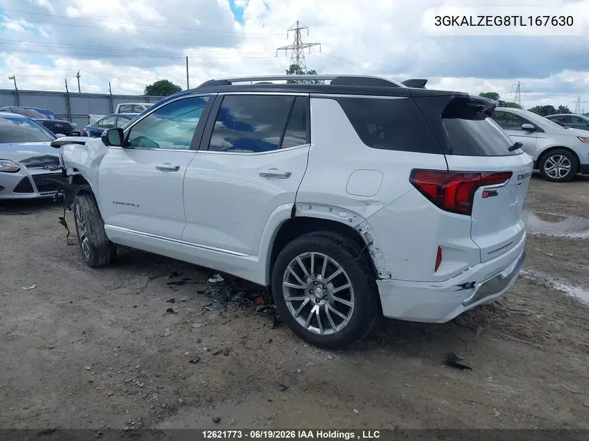 Auction sale of the 2026 GMC Terrain , vin: 3GKALZEG8TL167630, lot number: 12621773