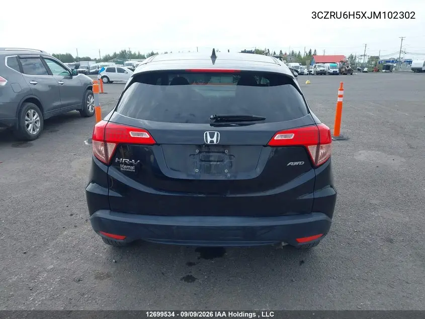 Auction sale of the 2018 Honda HR V , vin: 3CZRU6H5XJM102302, lot number: 12699534