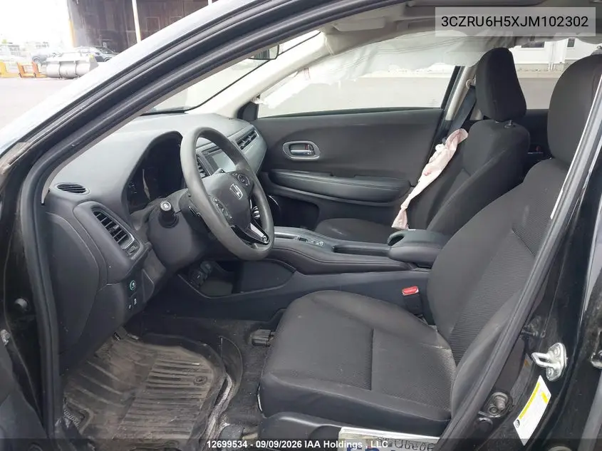 Auction sale of the 2018 Honda HR V , vin: 3CZRU6H5XJM102302, lot number: 12699534