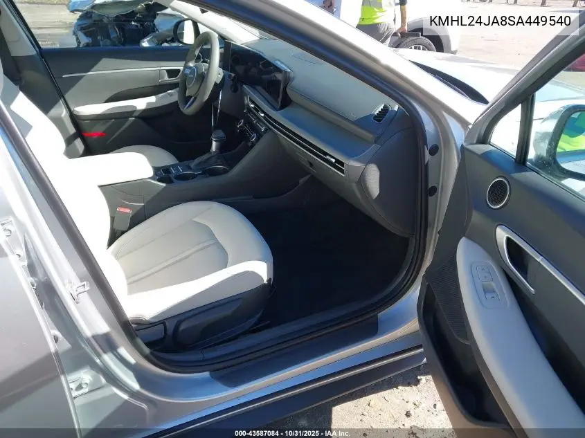 Auction sale of the 2025 Hyundai Sonata , vin: KMHL24JA8SA449540, lot number: 43587084