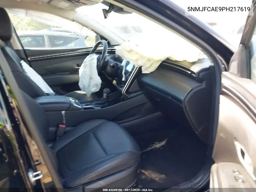 Auction sale of the 2023 Hyundai Tucson , vin: 5NMJFCAE9PH217619, lot number: 43249108
