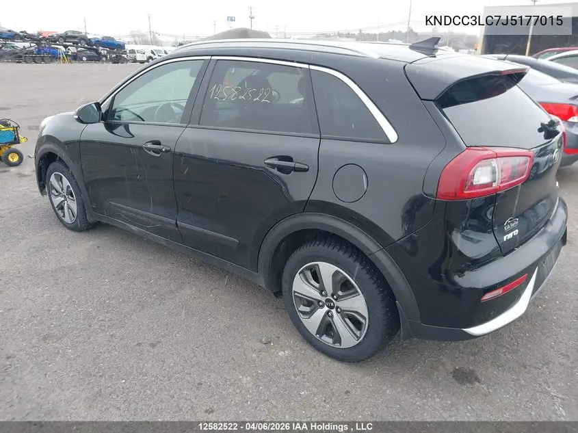 Auction sale of the 2018 Kia Niro , vin: KNDCC3LC7J5177015, lot number: 12582522