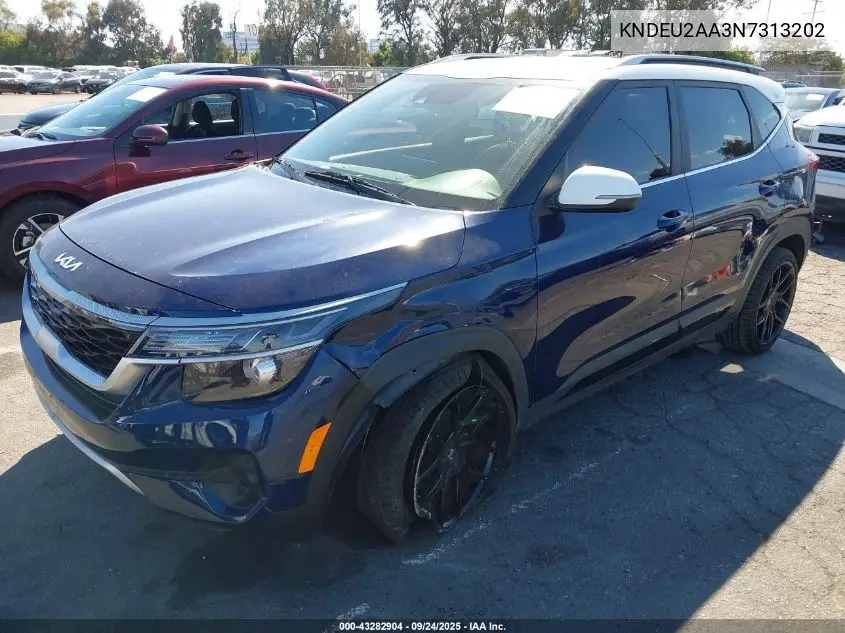 Auction sale of the 2022 Kia Seltos , vin: KNDEU2AA3N7313202, lot number: 43282904