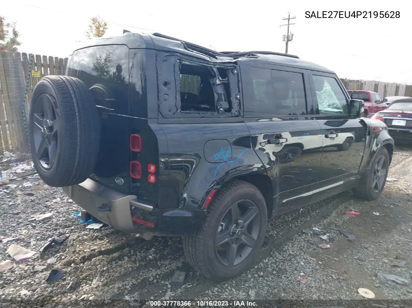 Auction sale of the 2023 Land Rover Defender , vin: SALE27EU4P2195628, lot number: 37778366