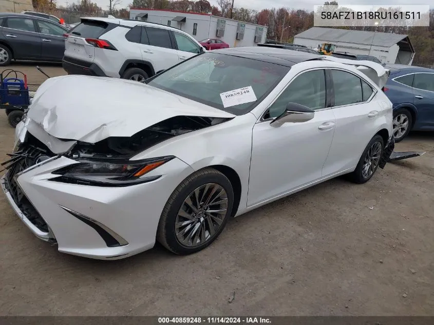 Auction sale of the 2024 Lexus ES , vin: 58AFZ1B18RU161511, lot number: 40859248