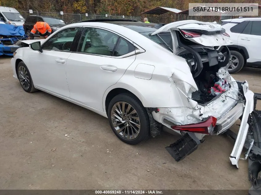 Auction sale of the 2024 Lexus ES , vin: 58AFZ1B18RU161511, lot number: 40859248