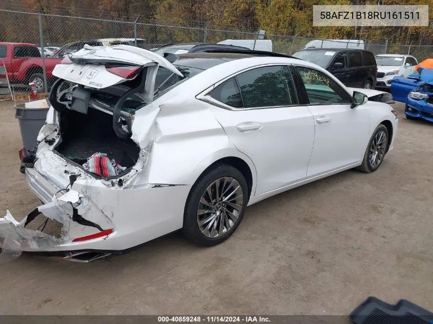 Auction sale of the 2024 Lexus ES , vin: 58AFZ1B18RU161511, lot number: 40859248