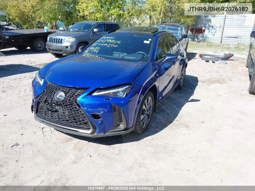Auction sale of the 2024 Lexus UX , vin: JTHR9JBH6R2076182, lot number: 12419407