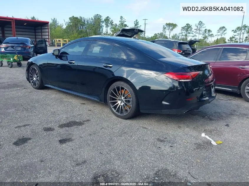 Auction sale of the 2019 Mercedes Benz CLS klasse , vin: WDD2J5KB5KA041082, lot number: 41995701