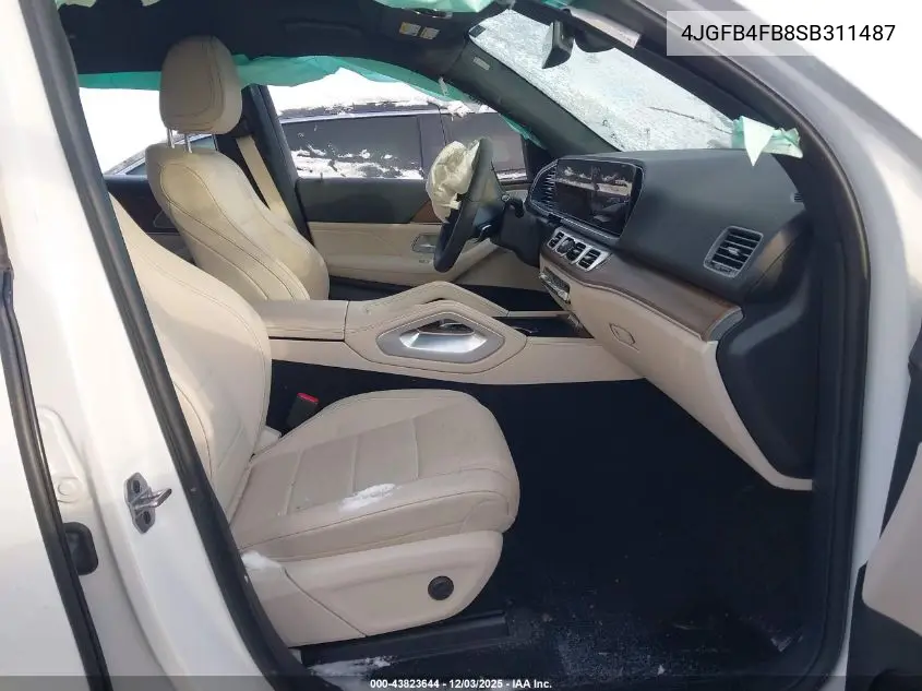 Auction sale of the 2025 Mercedes Benz GLE , vin: 4JGFB4FB8SB311487, lot number: 43823644