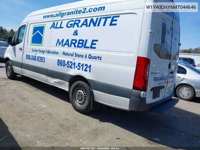 Auction sale of the 2021 Mercedes Benz Sprinter , vin: W1Y40CHY6MT044646, lot number: 42071297