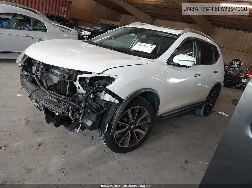 Auction sale of the 2017 Nissan Rogue , vin: JN8AT2MT6HW397030, lot number: 46232999