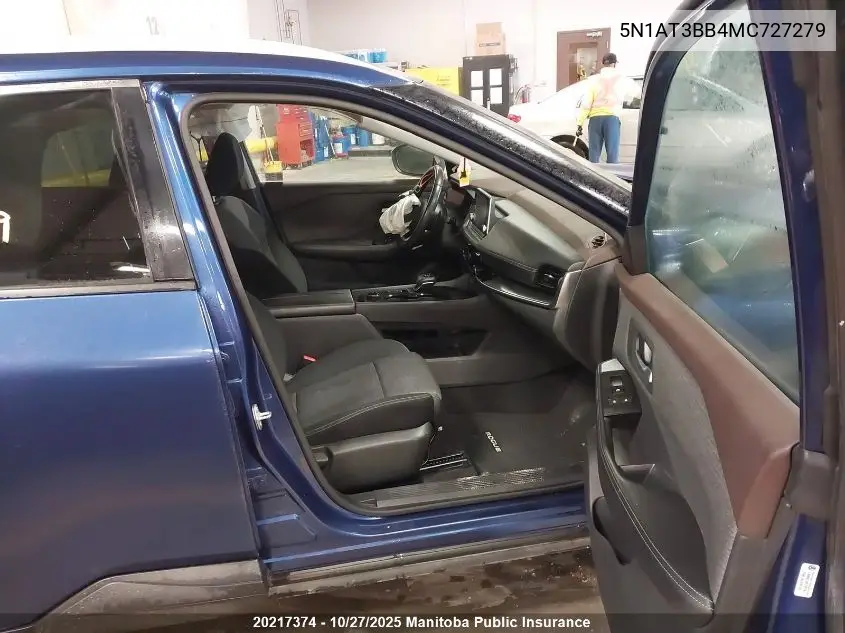 Auction sale of the 2021 Nissan Rogue , vin: 5N1AT3BB4MC727279, lot number: 20217374