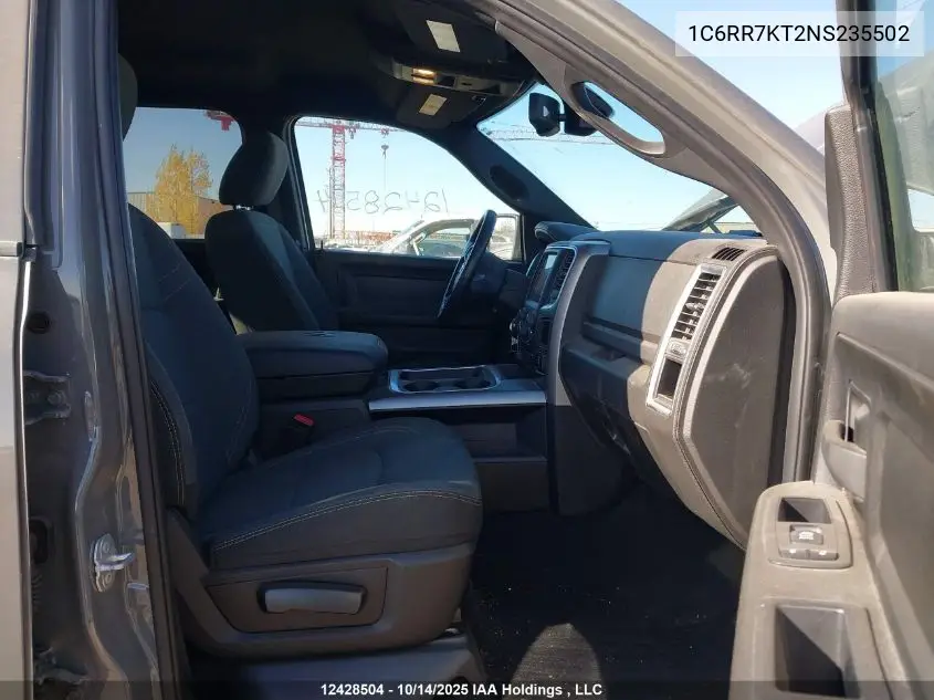 Auction sale of the 2022 RAM 1500 , vin: 1C6RR7KT2NS235502, lot number: 12428504