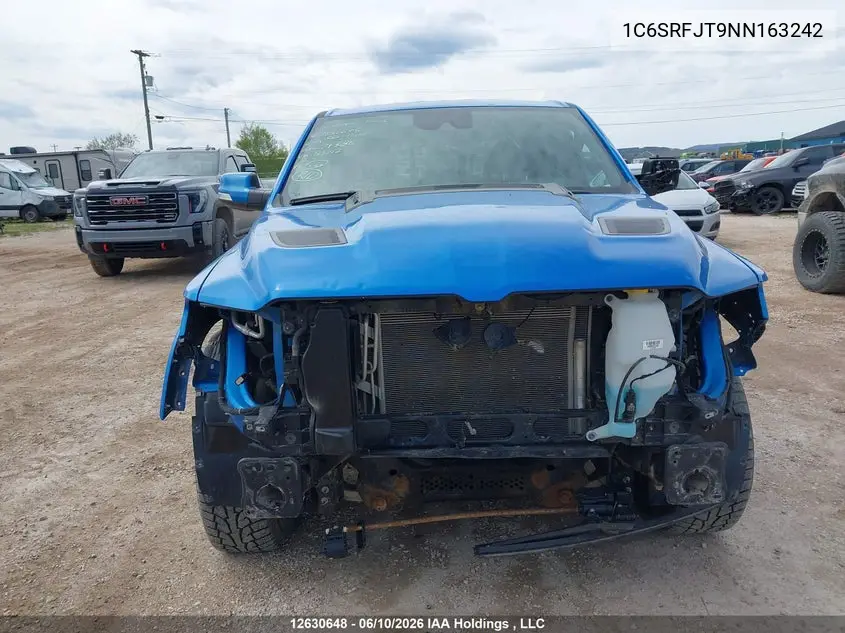 Auction sale of the 2022 RAM 1500 , vin: 1C6SRFJT9NN163242, lot number: 12630648x