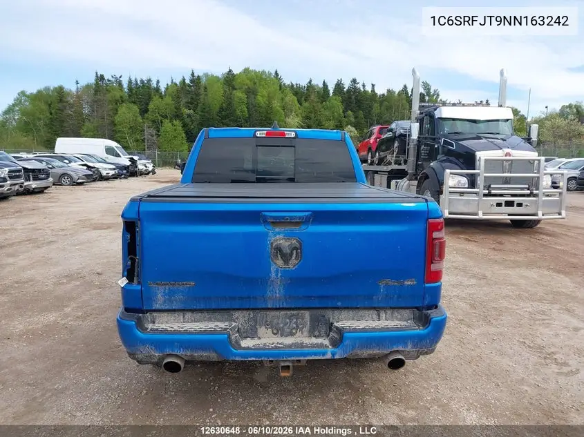 Auction sale of the 2022 RAM 1500 , vin: 1C6SRFJT9NN163242, lot number: 12630648x