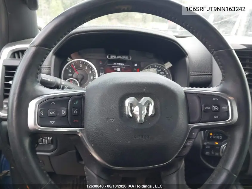 Auction sale of the 2022 RAM 1500 , vin: 1C6SRFJT9NN163242, lot number: 12630648x