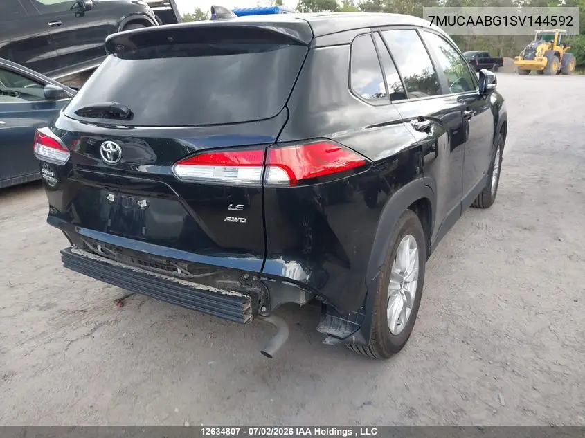 Auction sale of the 2025 Toyota Corolla Cross , vin: 7MUCAABG1SV144592, lot number: 12634807