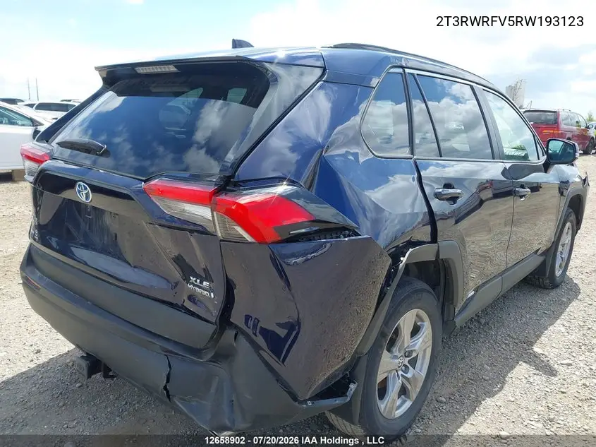 Auction sale of the 2024 Toyota RAV 4 , vin: 2T3RWRFV5RW193123, lot number: 12658902