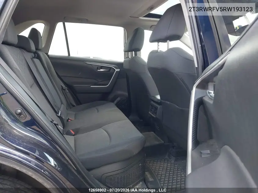 Auction sale of the 2024 Toyota RAV 4 , vin: 2T3RWRFV5RW193123, lot number: 12658902