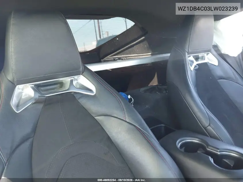 Auction sale of the 2020 Toyota Supra , vin: WZ1DB4C03LW023239, lot number: 46092254